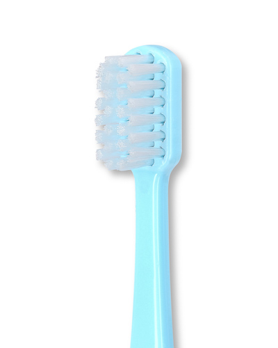 Light blue toothbrush.