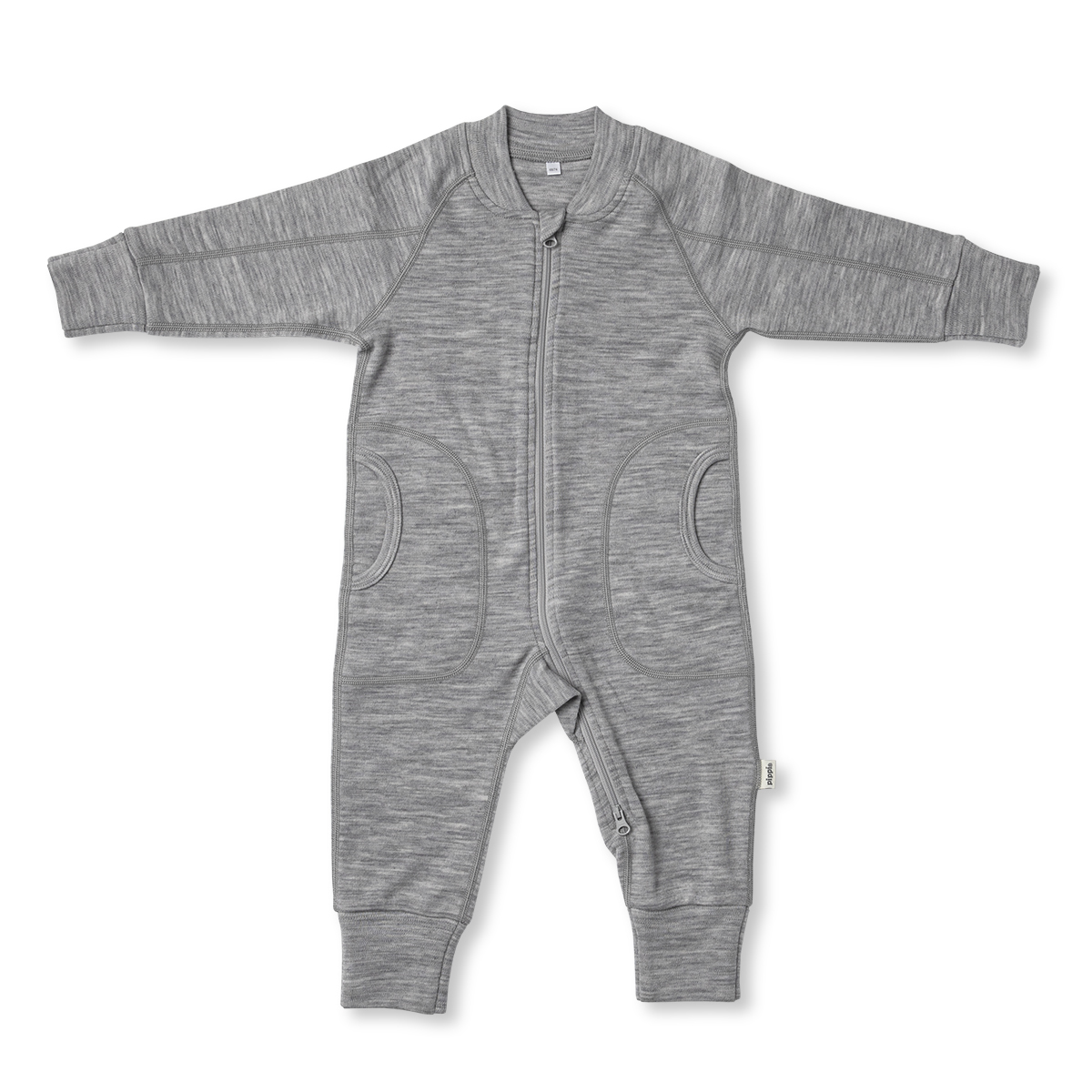 Grey woolmix overall.