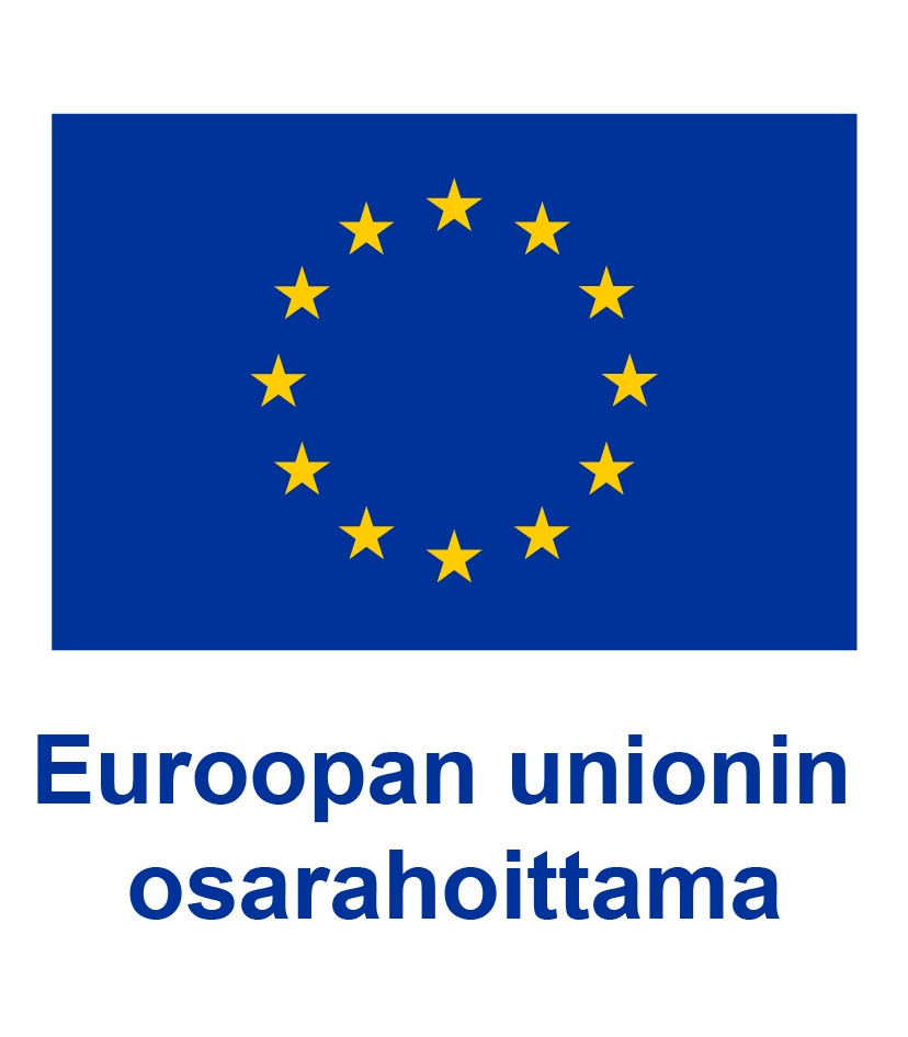 Euroopan unionin logo ja teksti Euroopan unionin osarahoittama.