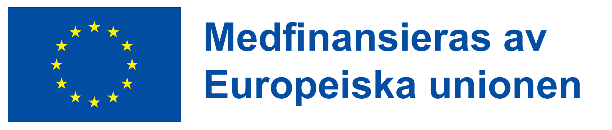 EU-logotyp och text Medfinansieras av Europeiska unionen.